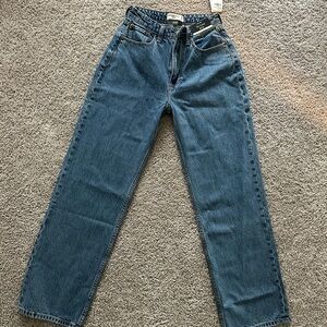 Abercrombie The Loose High Rise Jeans Curve Love NWT
